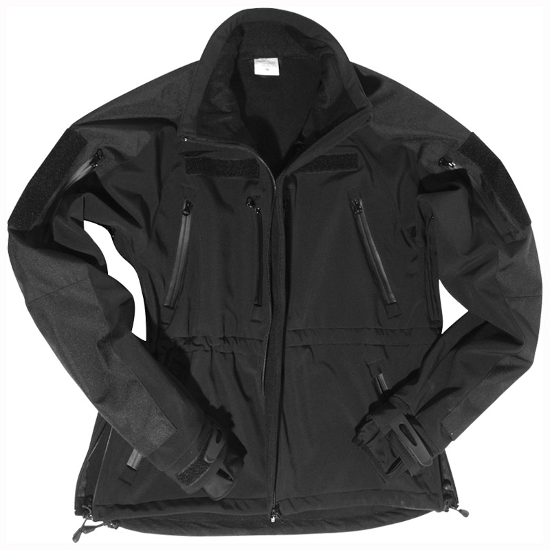 Tactical Soft Shell Mens Windproof Jacket Coat Police Guard Security